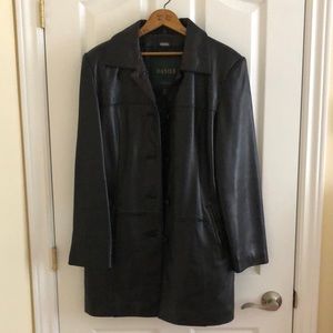 Danier Black Leather Jacket